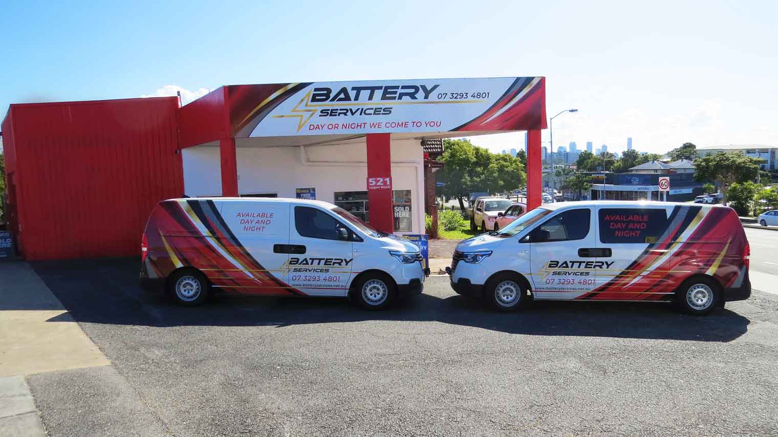 Battery Services available anytime